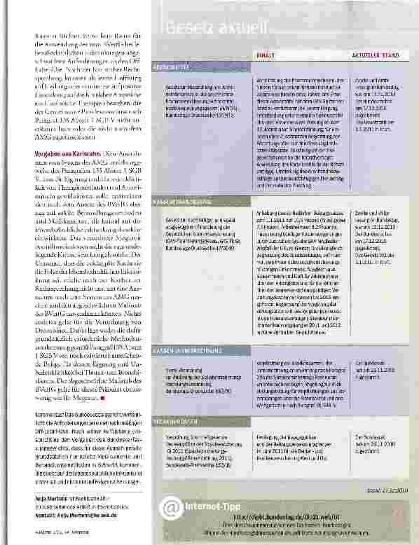 Vorschauseite 2: ARZNEIMITTELOff-Label-Use konkretisiert