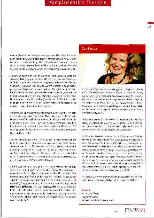 Vorschauseite 4: Kunsttherapie: Spurensuche nach sich selbst