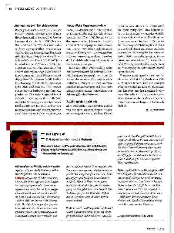 Vorschauseite 3: Hausarzt nicht erreichbar?