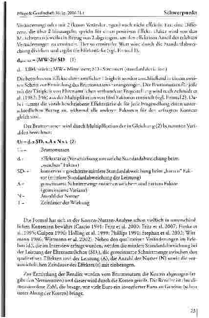 Vorschauseite 4: Untersuchung zum Nutzenpotenzial ehrenamtlicher Tätigkeit in der Pflege -mit weiterführenden Fragen zur Abgrenzung hauptamtlicher und ehrenamtlicher Tätigkeit