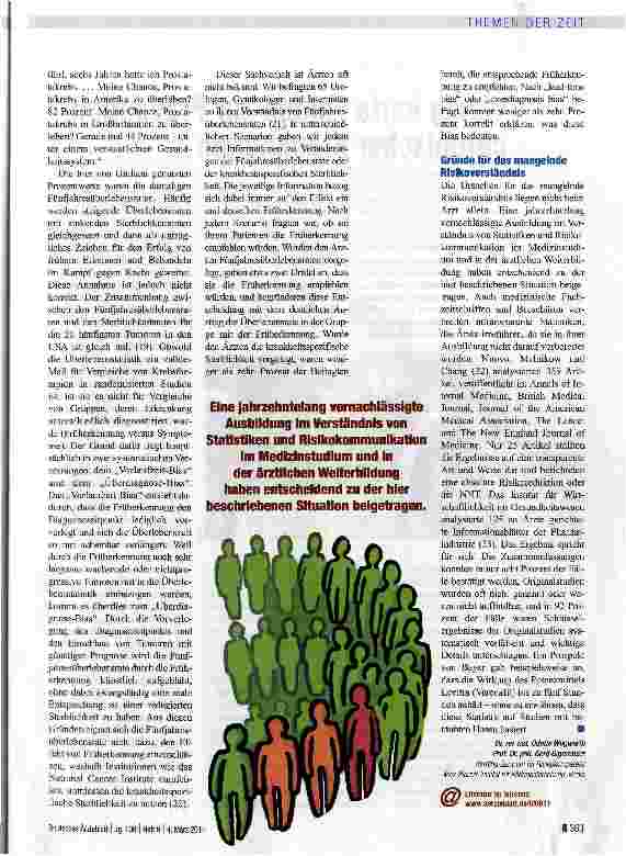 Vorschauseite 4: Risiken und Unsicherheiten richtig verstehen lernen