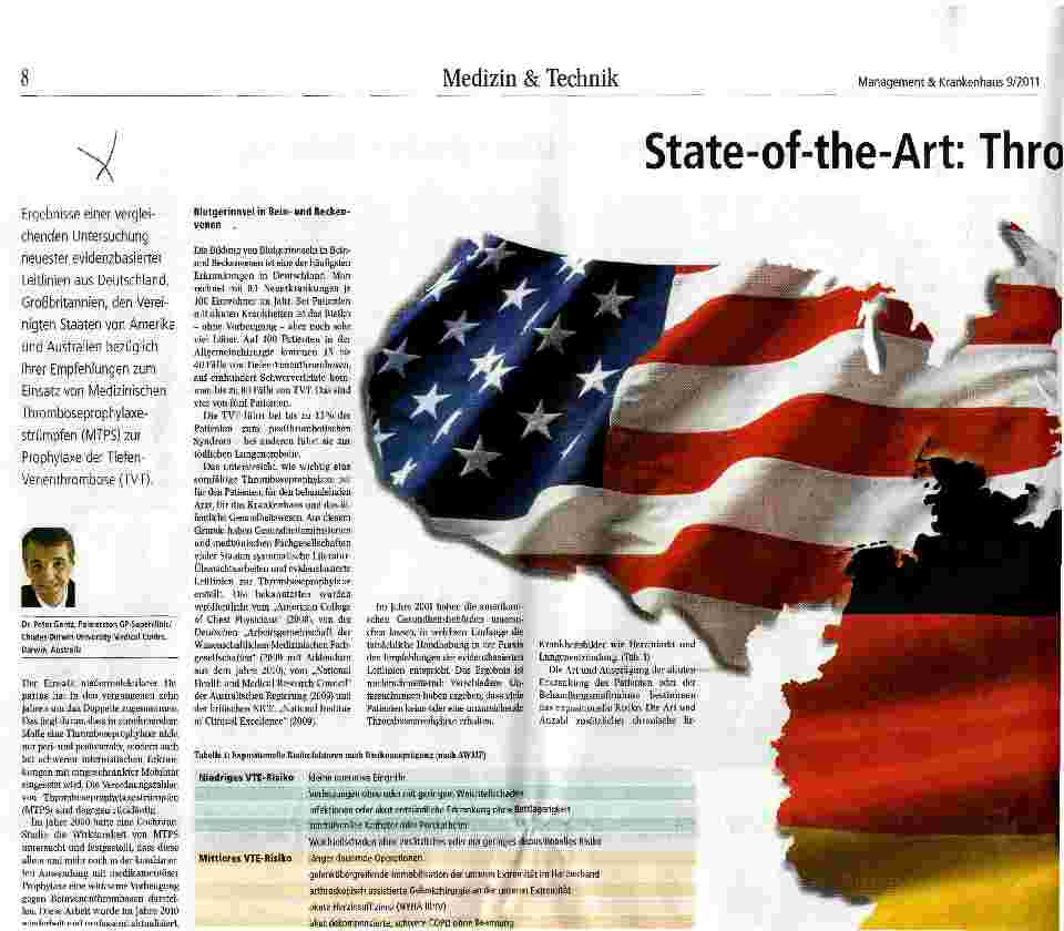 Vorschauseite 1: State of the-Art: Thromboseprophylaxe 2011