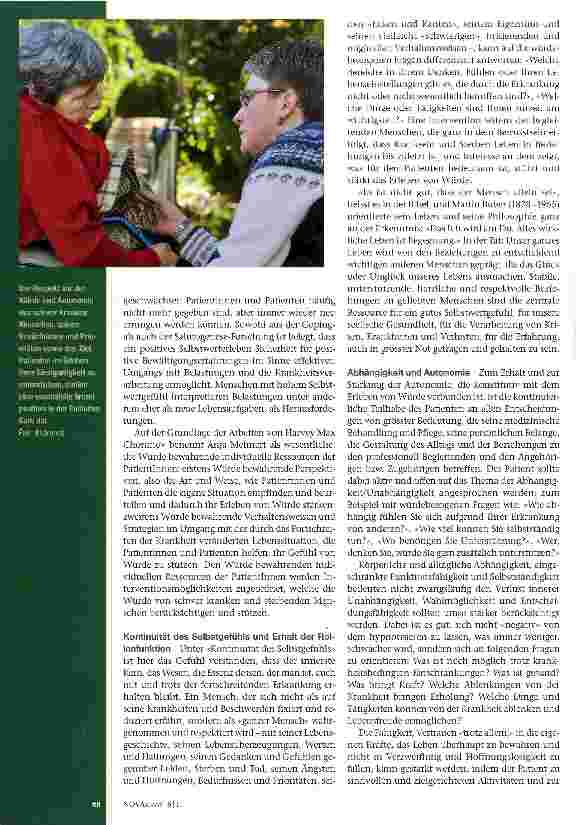 Vorschauseite 3: Würde aus der Sicht schwerkranker Menschen