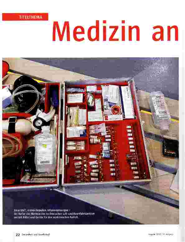 Vorschauseite 1: Medizin an der Werkbank