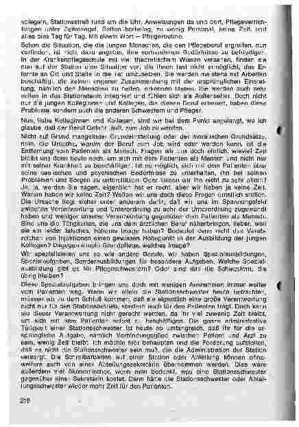Vorschauseite 2: Krankenpflegeberuf - Berufung oder Job