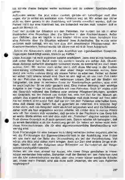 Vorschauseite 3: Krankenpflegeberuf - Berufung oder Job