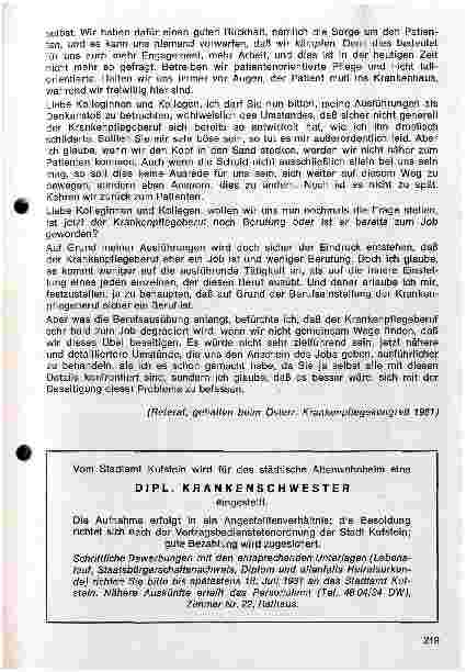 Vorschauseite 5: Krankenpflegeberuf - Berufung oder Job