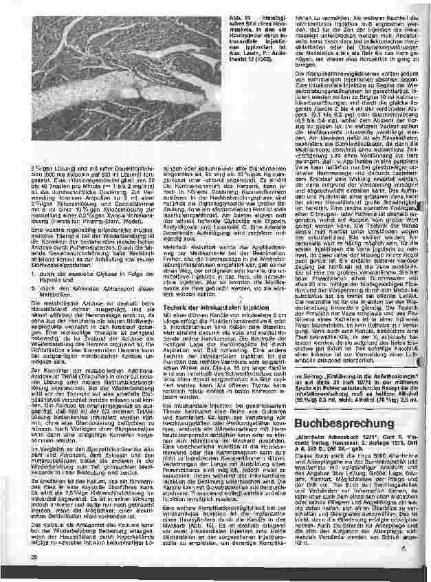 Vorschauseite 3: Einführung in die Anästhesiologie 26. Folge: Wiederbelebung (Fortsetzung)