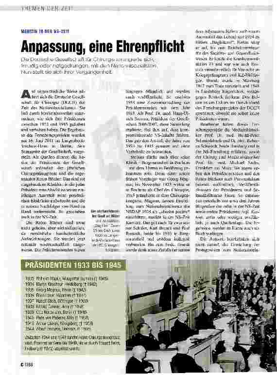 Vorschauseite 1: Anpassung, eine Ehrenpflicht