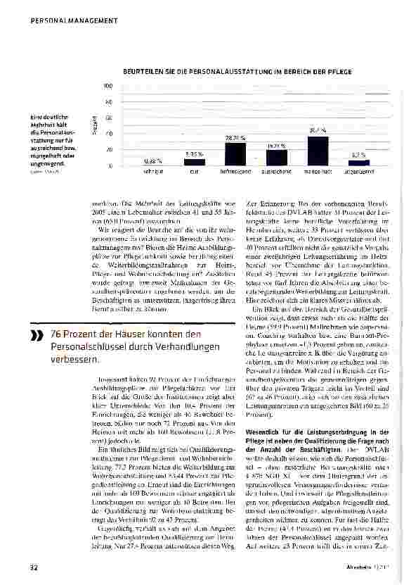 Vorschauseite 3: Wo sind die Fachkräfte? Studie zum Personalmangel