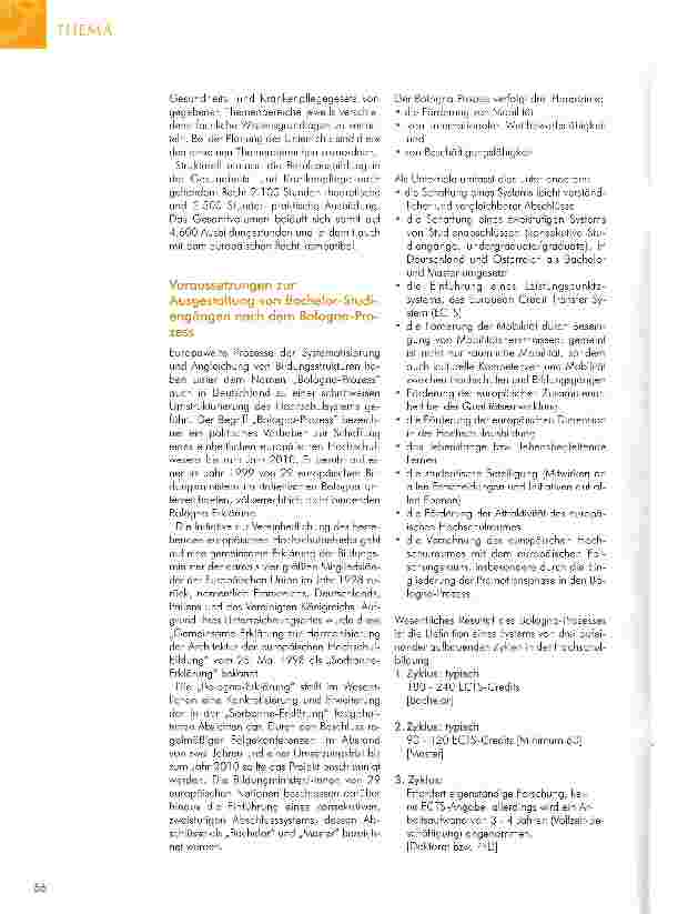 Vorschauseite 2: Die pflegerische Berufsausbildung als HochschulstudiumIst das Berufsausbildungsrecht der Pflege mit den Anforderungen an einen Bachelorstudiengang kompatibel?