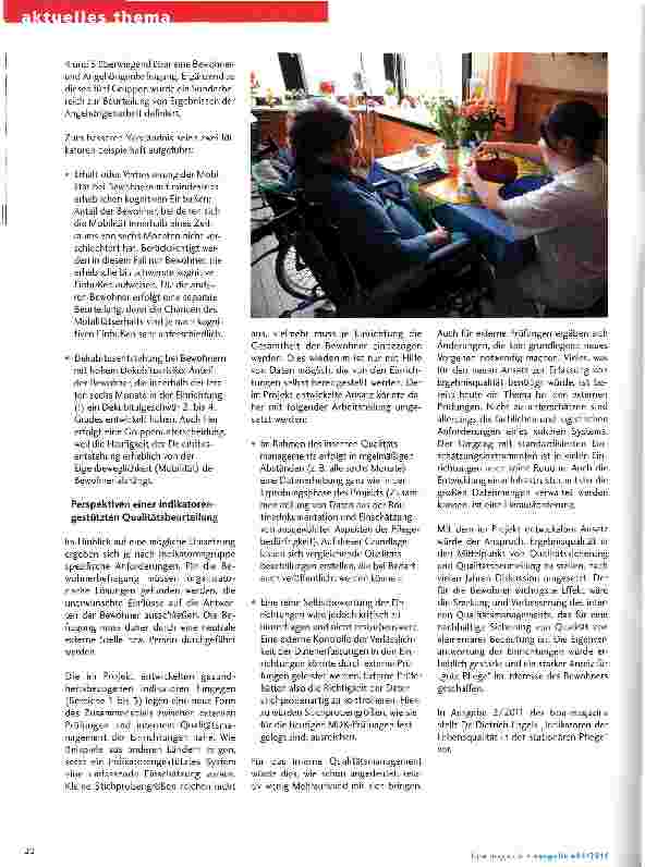 Vorschauseite 3: Neues Verfahren zur Bewertung von Ergebnisqualität