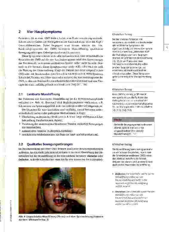 Vorschauseite 3: Kraniobandibuläre Dysfunktion