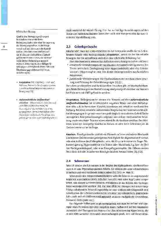 Vorschauseite 4: Kraniobandibuläre Dysfunktion