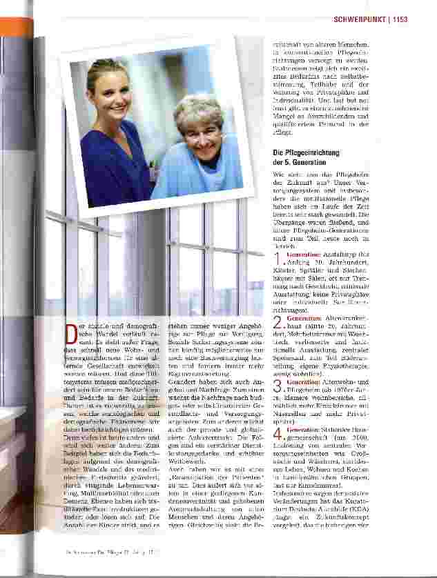 Vorschauseite 2: Das Pflegeheim der Zukunft