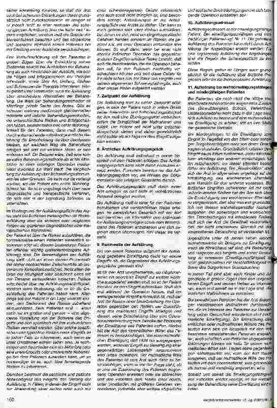 Vorschauseite 2: Patientenaufklärung