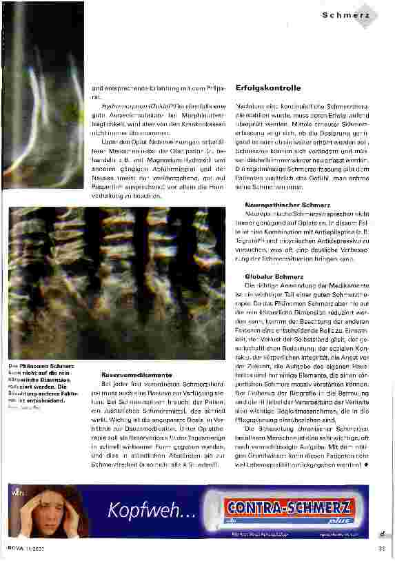 Vorschauseite 5: Schmerztherapie im Alter