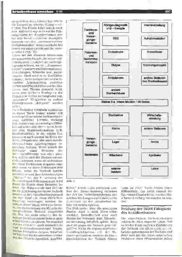 Vorschauseite 2: „ISDN - Zwischen Anwendungsmöglichkeiten und Grenzen in der Krankenpflege