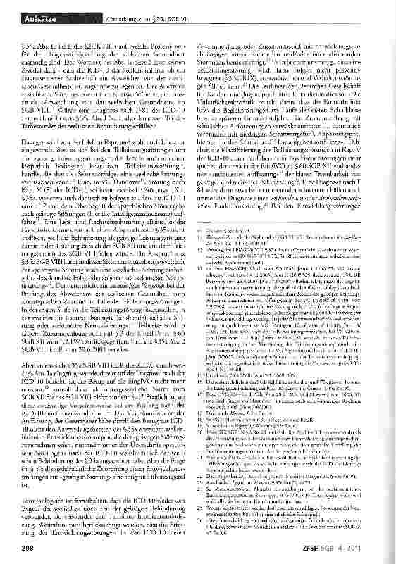 Vorschauseite 2: Anmerkungen zu §35a SGB VIII