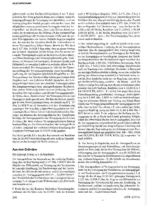 Vorschauseite 3: Teilbeitritt zu einem bestehenden Versorgungsvertrag gemäß § 127 Abs. 2a SGB V ist möglich