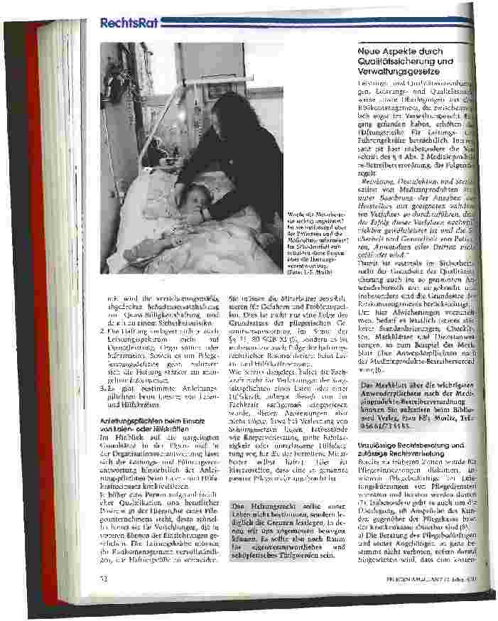 Vorschauseite 3: Wer haftet?
