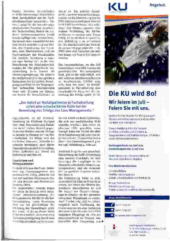 Vorschauseite 4: Einrichtungsübergreifende Fallsteuerung durch Casemanagement