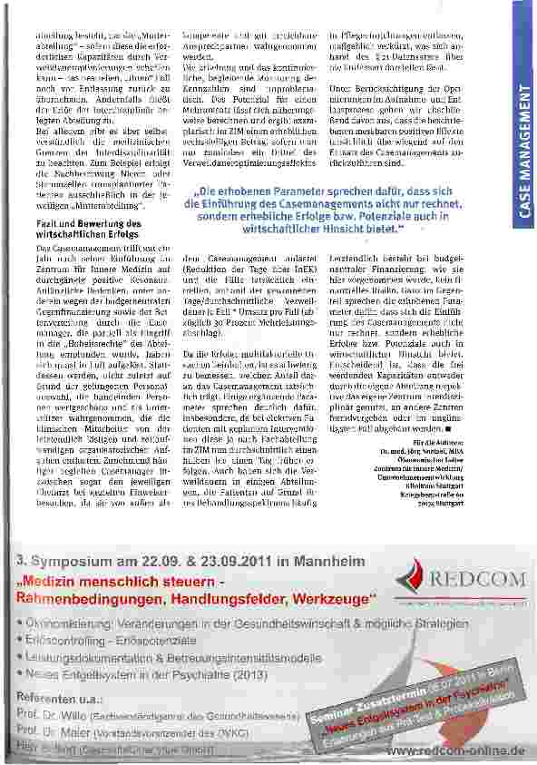 Vorschauseite 6: Einrichtungsübergreifende Fallsteuerung durch Casemanagement