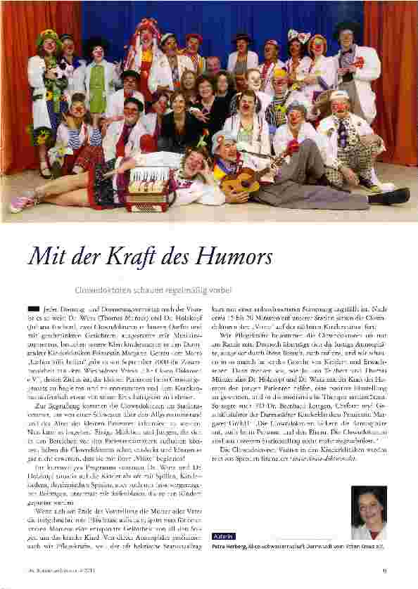 Vorschauseite 1: Mit der Kraft des Humors