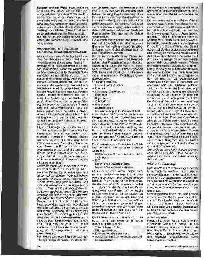 Vorschauseite 2: Glücklose Schwangerschaften - 4. Folge(Schluß): Begleitung der Schwangeren, Gebärenden, Wöchnerin