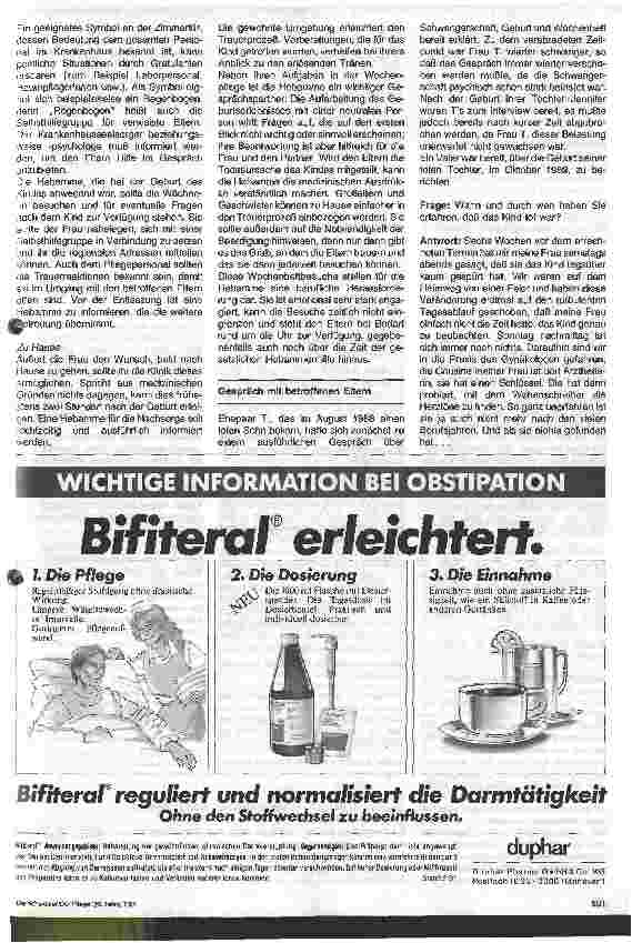 Vorschauseite 3: Glücklose Schwangerschaften - 4. Folge(Schluß): Begleitung der Schwangeren, Gebärenden, Wöchnerin