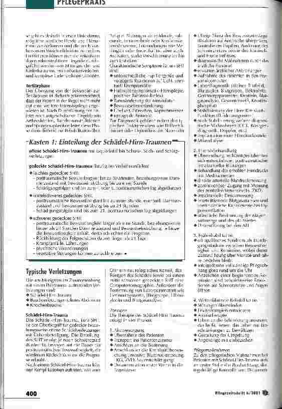 Vorschauseite 3: Pflege im Takt der Dringlichkeit
