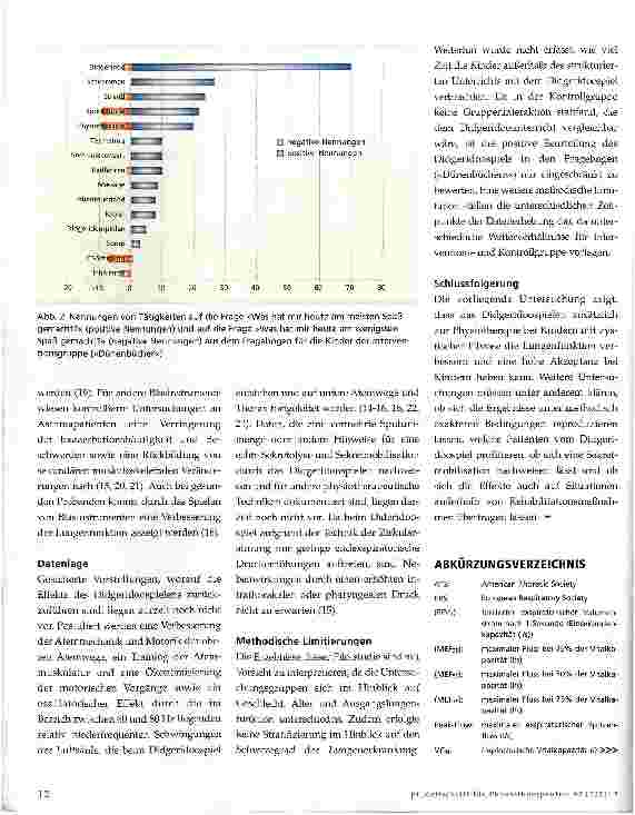 Vorschauseite 5: Didgeridoospielen als Ergänzung zur konventionellen Physiotherapie bei zystischer Fibröse