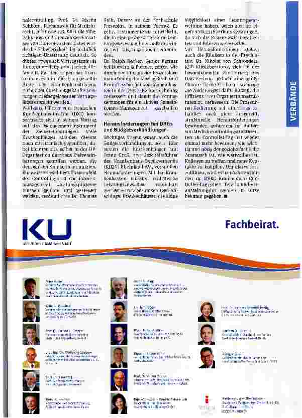 Vorschauseite 2: Wo steht das Controlling 2011?
