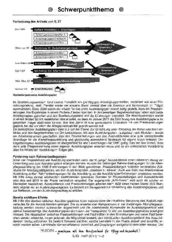 Vorschauseite 4: Weil es uns Wert ist - Innovative Strategien für die Gestaltung der Altenpflegeausbildung in der stationären Altenhilfe