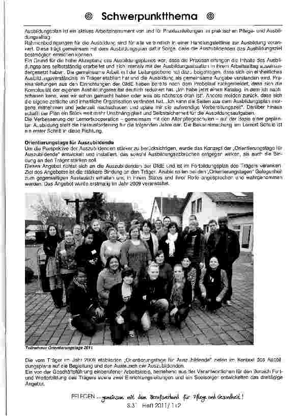 Vorschauseite 5: Weil es uns Wert ist - Innovative Strategien für die Gestaltung der Altenpflegeausbildung in der stationären Altenhilfe
