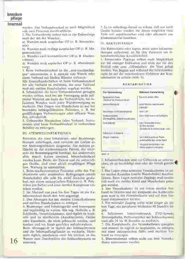 Vorschauseite 5: Infektionen im Krankenhaus