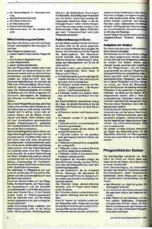 Vorschauseite 2: Das Stationspflegekonzept