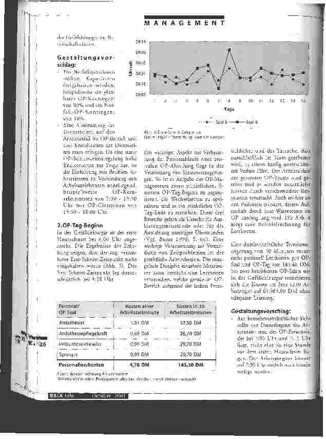 Vorschauseite 3: Prozessanalyse im Gefäßchirurgischen OP-Bereich Ausgewählte Ergebnisse und Gestaltungsvorschläge einer Untersuchung