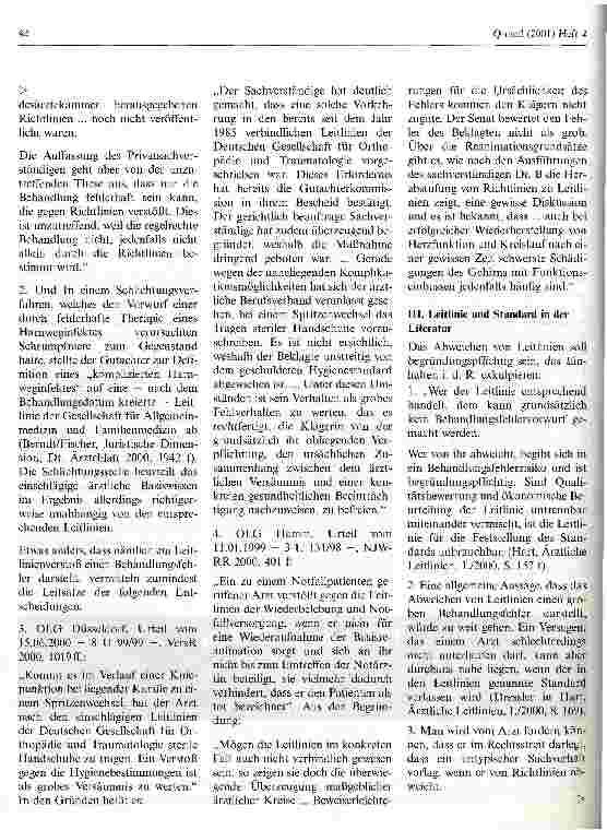 Vorschauseite 5: Leitlinien in der Medizin - Risikopotential für die Haftpflicht von Ärzten?