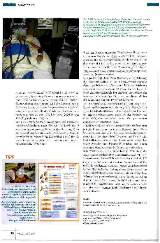 Vorschauseite 5: Reanimation: Was gibts Neues?