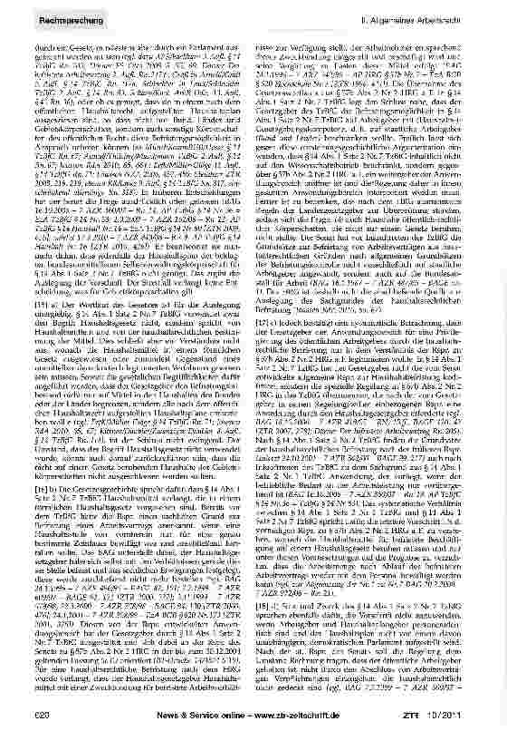 Vorschauseite 2: Haushattsrechtliche Befristung - Haushaltsplan einer Selbstverwaltungskörperschaft (Bundesagentur für Arbeit)