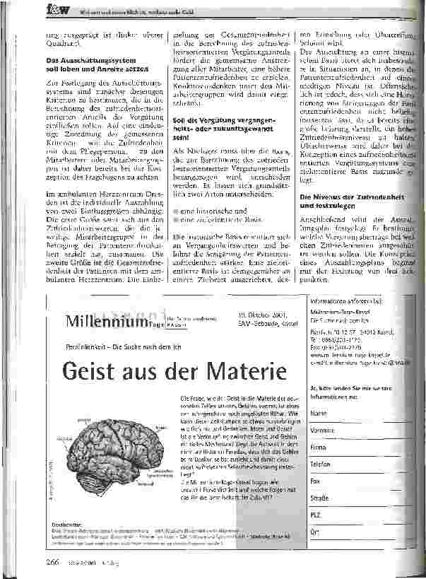 Vorschauseite 3: Wer nett und menschlich ist, verdient mehr Geld