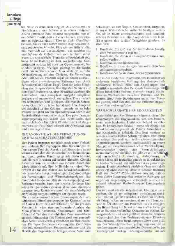 Vorschauseite 3: Die psychische Situation der Pflegenden