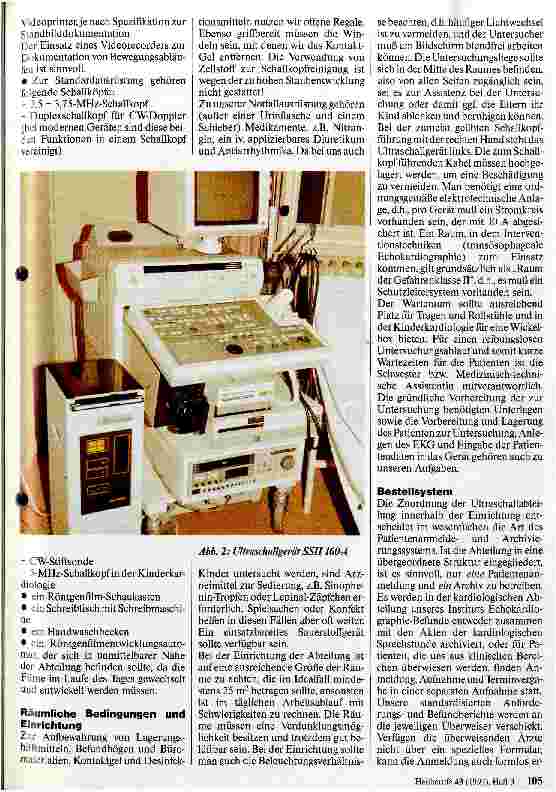Vorschauseite 2: Aufbau und Organisation eines Echokardiographie-Arbeitsplatzes