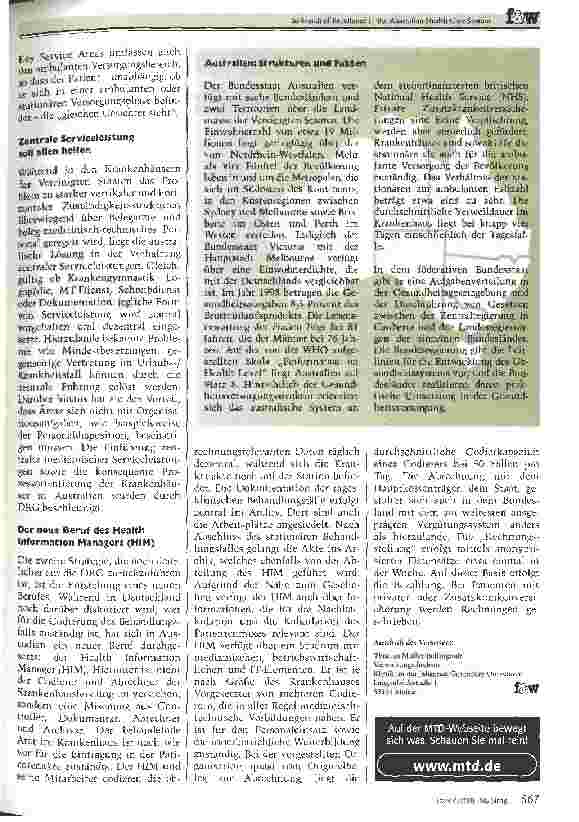 Vorschauseite 2: Von Informationsmanagern und Zentraldiensten