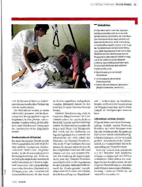 Vorschauseite 2: Das ist neu im Expertenstandard Dekubitusprophylaxe