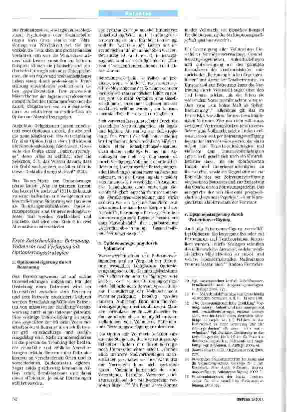 Vorschauseite 4: Die Betreuung der Multioptionsgesellschaft. Zur Entwicklung der rechtlichenVertretung aus Perspektive der Betreuungssoziologie Teil l