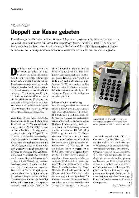 Vorschauseite 1: Doppelt zur Kasse gebeten