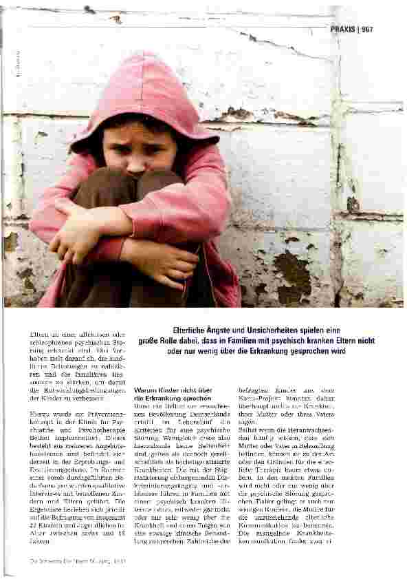 Vorschauseite 2: Wenn Eltern psychisch krank sind