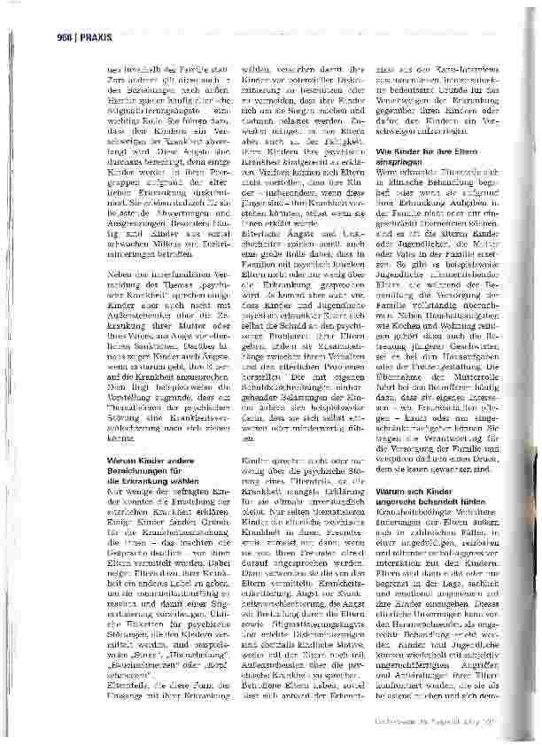 Vorschauseite 3: Wenn Eltern psychisch krank sind
